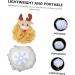 2pcs Soft Bath Ball & Exfoliating Shower Pouf - Luxurious Bathing Accessories for Girls - Cotton Loofah & Back Scrubber - Ideal for Relaxing Showers - Buy Online on GoSupps.com