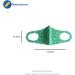 Komonee Paisley Reusable Face Mask - Green | Washable Cloth Mouth Cover for Men and Women | Dustproof, Cycling, Ski Protection - Buy Online on GoSupps.com