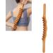 Massage Tab Scooter | Beech Wood GUA SHA Tool for Neck & Back | Lymphatic Drainage Massager & Anti-Cellulite Wooden Body Roller - Buy Online on GoSupps.com