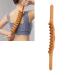 Muscle massage wooden scraper stick muscle relaxer wooden scraper massage stick 20 beads for back massage and relaxation on the whole body