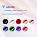 Gelfavor 14 PCS Gel Nail Polish Kit Classic White & Black with Mini UV Light Base & Top Coat Soak Off DIY Gel Kit for All Seasons | 14SET-001-Mini - Buy Online on GoSupps.com