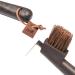 Animalon Natural Bristles Hoof Scraper & Brush | Ergonomic 2-in-1 Stainless Steel Tool for Horse Hoof Care | Brown Outdoor Huf Clearer - Buy Online on GoSupps.com