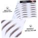 SKISUNO 4pcs Eyebrow Stickers Waterproof Makeup Eyebrown Sticker Water Transfer Eyebrow Sticker Artificial - Buy Online on GoSupps.com