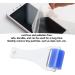 Manual Silicone Dust Roller - Effective Dust Remover with Static Electric Function | Blue Aluminum Handle (3cm/1.2in) - Ideal for International Shipping - Buy Online on GoSupps.com