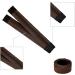 3 Pcs Fast Bun Maker - Magic Hair Donut French Twist Snap Band - Dark Brown - Buy Online on GoSupps.com