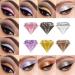 Reddhoon 6 Colors Diamond Liquid Glitter Eyeshadow Jelly Gel Shiny Eyeshadow Cream Waterproof Long Lasting Sparkling Glitter Liquid Eyeshadow Metallic Pigment - Buy Online on GoSupps.com