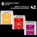 WORLD'S COFFEES | Gourmet Ground Coffee Pack 300g (6 x 50g) - 6 Best Single Origin Coffees | Gift Idea for Her and Him - Buy Online on GoSupps.com
