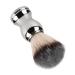 Premium Men's Shaving Brush - Soft Bristles & Silver Handle | Handcrafted Beard Brush for Salons & Home - Buy Online on GoSupps.com