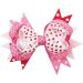 CLSSLVVBN Girls Bow Hair Clip Double Layer Pins Heart Shape Hairgrip Decoration Styling Hairband Headwear Party Favors Daily Wear Forked Tail Pink - Buy Online on GoSupps.com