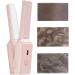 Small Curling Iron - Electric Hair Straightener Curler Safe Professional Curling Wand for Women of Straight and Curly Hair Wynott Pink - Buy Online on GoSupps.com