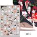 Halloween Nail Stickers 6 Sheets Self-Adhesive Nail Decal Ghost Skull Witch Spider Nail Art Decoration Design Supplies - Buy Online on GoSupps.com