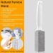 2 Pack Toilet Cleaner Pumice Stone with Long Handle - Hard Water Stain and Ring Remover - Ergonomic Handle - 2 Count - Buy Online on GoSupps.com