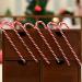 St llion 12 Pieces Christmas Tree Candy Canes Hanging Ornaments Decorations for Holiday Party Favors Traditional Mint Flavour Xmas Festive Box (12cm x 3.5cm Red and White) - Buy Online on GoSupps.com
