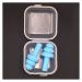Foam Ear Plugs Sleep Ear Plugs Ear Plugs Soft Silicone Ear Plugs Sound Insulation Ear Protection Earplugs Anti Noise Snoring Sleeping Plugs for Travel Noise Reduction Ear Plugs (Color : Red) (Color : Small Blue
