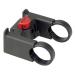 KLICKfix 2110 accessory handlebar adapter with 31.8 mm black one size single