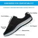 CBMTCR Women's Wide Width Adjustable Closure Shoes for Diabetic Swollen Feet - Black - Size 11 Wide - Buy Online on GoSupps.com