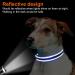 Joytale Reflective Dog Collar for Large Dogs - Royal Blue (Pack of 1) | Durable & Comfortable | International Shipping Available - Buy Online on GoSupps.com