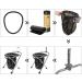 Blika Upgraded Portable Camping Toilet - 350lbs Weight Capacity, Stainless Steel Construction, Soft Seat - Perfect for Travel, Car Camping & Outdoor Activities - Buy Online on GoSupps.com