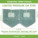 Weighted Sleep Mask for Women and Men - BARMY (0.8lb/13oz) - 3 Colors - Blocks Light, Promotes Relaxation and Night Sleep - Comfortable Blackout Eye Mask - Gray - Buy Online on GoSupps.com