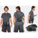 WATERFLY Hiking Waist Bag Fanny Pack - Black | Water Bottle Holder for Men and Women | Ideal for Running, Dog Walking, Fits All Phones (Bottle Not Included) - Buy Online on GoSupps.com