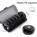 Weekly Pill Organizer - Travel Pill Box for 7 Days AM PM Twice a Day Case for Vitamins Fish Oil & Supplements - Portable Black Medication Organizer - Buy Online on GoSupps.com