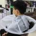 Buy Grey Nylon Hair Cutting Cape - Adjustable Umbrella Type Barber Cape for Kids & Adults - International Shipping Available - Buy Online on GoSupps.com