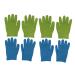 FOMIYES 4 Pairs Moisturizing Gloves Hands Night Mittens Hand Lotion Gloves Hydrating Gloves Moisturizing Spa Gloves Dry Hands Gloves Handwashing Fluid Face Silica Gel Miss