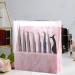 BUCICE Pink Tweezer Holder Stand for Eyelash Extensions - 8 Hole Acrylic Display Rack for Salon and Home Use - Buy Online on GoSupps.com