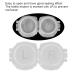 Portable Contact Lens Case - Dustproof Container for Travel & Home (Green) - Buy Online - Buy Online on GoSupps.com