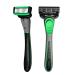 Manual Travel Safety Razor | Replacement Blades for Mustache & Body Hair | Premium Nursing Theater Handle - Buy Online on GoSupps.com