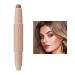 Contour Stick Makeup | Blendable Creamy Bronzer - Waterproof Face Concealer Pen, Bronzer Stick, Face Makeup Stick for Girls Women Troonz