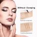 2 in 1 Eyebrow Pencil Eyeliner Light Brown 4-Point Micro-Fork Tip Eyebrow Pen and Black Eyeliner Long Lasting Waterproof Eyebrow Pencil for Natural Eye Makeup - Buy Online on GoSupps.com