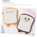 Healifty 2pcs Fluffy Menstrual Coin & Tampon Holder Pouch Brown - Multi-function Mini Storage Bag with Zipper for Menstruation - Convenient & Wear-resistant - Buy Online on GoSupps.com
