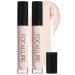 FOCALLURE 2PCS Matte Concealer Makeup Full Coverage Concealer and Corrector Waterproof Long Lasting Liquid Concealer for Under Eye Dark Circles Light Cream 0.42 Fl Oz 2 Light Cream