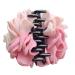 Sweet Rose Flower Hair Claws Set - 2PCS Pink & Pink Blue | Women's Hair Accessories - Buy Online on GoSupps.com