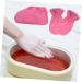 Veemoon Moufles de Soin Mains Cire Paraffine Chaussettes Soin Pieds Cire Paraffine Lot 2 Pi ces Taille Unique Hydratants Nourrissants pour Femmes Usage Spa et Domicile Polyester Rose - Buy Online on GoSupps.com