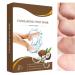Masque Exfoliant pour Pieds | 2 Paires de Masques de Soin pour Pieds | Chaussettes liminatrices de Peau Morte pour P dicure Hommes Post-Entra nement Voyage Pr -Chaussures Quotidien Maison Coucher Noix de coco