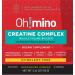 Oh!mino Vegan Creatine Complex Supplement - Sugar Free Non-GMO Gluten Free Patented Formula Micronized Lemon Lime Powder (40 Servings) - Pre & Post Workout Boost - Buy Online on GoSupps.com