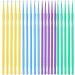 Women Micro Disposable Extension Mascara Brush Eyelash Glue Cleaning Stick 100PCS/Bag(Purple) - Buy Online on GoSupps.com