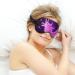 Buy Glowing Pink Axolotl Sleep Mask - Cute Kawaii Eye Mask with Adjustable Strap | Blocks Light & Reduces Puffy Eyes | Perfect Gift - Buy Online on GoSupps.com