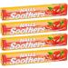 Halls Soothers 4 Peach & Raspberry Flavour 45g with Real Fruit Juice & Liquid Centre - VR Angel - Buy Online on GoSupps.com