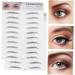 Ipetboom 4 Pcs 3d Eyebrow Stickers Honeycomb Lip Gloss Tube Eyebrow Tool Transfer Stickers Water Proof 6d - Buy Online on GoSupps.com
