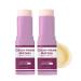2pc Anti Ride Creme Contour des Yeux Stick Anti-rides Rebondissantes Baumes Yeux Stick Anti-Aging and Firming Korean Skincare Sticks Hydratante Pour Le Visage Les Yeuxs Les L vres Le Cou La Peau