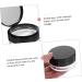 VINTORKY Powder Puff Holder Case with Puff Loose Containers Travel Cosmetic Containers Makeup Puff Pot Black - Buy Online on GoSupps.com