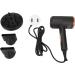 Professional Ionic Hair Dryer with U Shaped Heating Wire Powerful 1800W Fast Drying (US Plug 100 240V 110V) - Buy Online on GoSupps.com