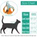 ORIA Pet Harness & Leash Set | Reflective Cat & Dog Vest | Breathable Small Kitten Puppy Rabbit Jacket | Orange Blue Deerskin Fleece | XX-Small - Buy Online on GoSupps.com