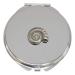 Ammonite Fossil Compact Mirror Handbag Gift With Free Engraving 428
