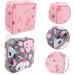 SECFOU 4pcs Sanitary Napkin Storage Bag Travel Kit - Women's Travel Organizer for Menstrual Pads - Decorative Period Pouch - Buy Online on GoSupps.com