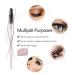 300 Pack Disposable Mascara Wands - Eyelash Extensions Applicators | Crystal Pink Handle Makeup Brushes - Buy Online on GoSupps.com