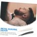 Magiclulu Safe Shaver - Portable Men's Razor & Hair Cutter (2 Pcs) | Metal Hand Razor for Precise Grooming - Buy Online on GoSupps.com